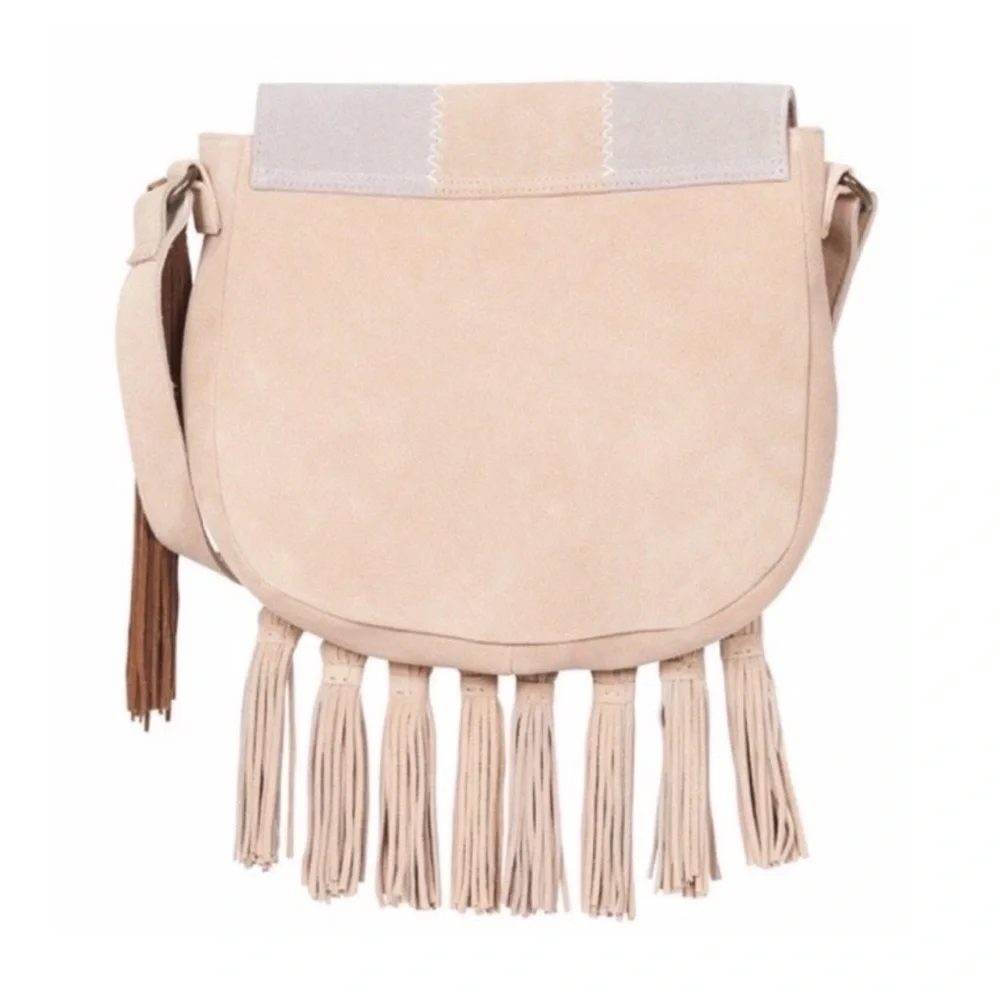 Spell & The Gypsy Collective Zephyr Patchwork Saddle Bag. - Picture 3 of 16